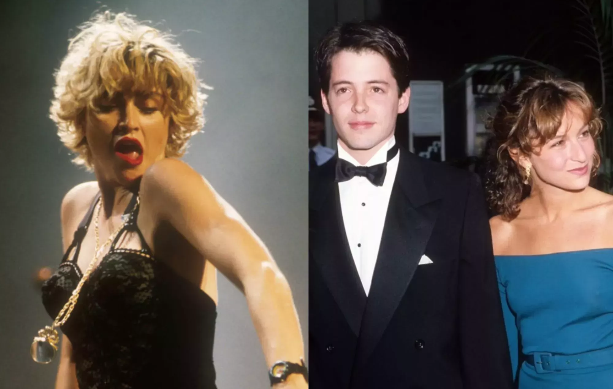 Jennifer Grey dice que su relación con Matthew Broderick inspiró 'Express Yourself' de Madonna