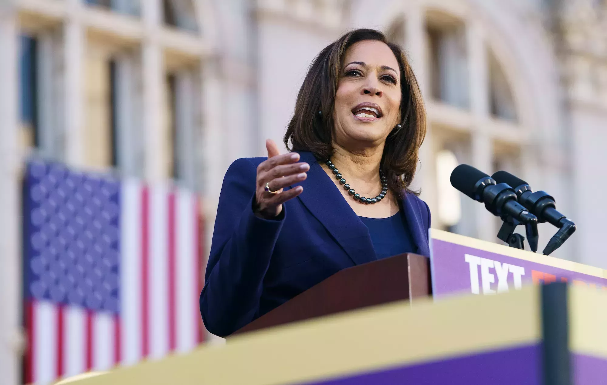 Kamala Harris dice que el 