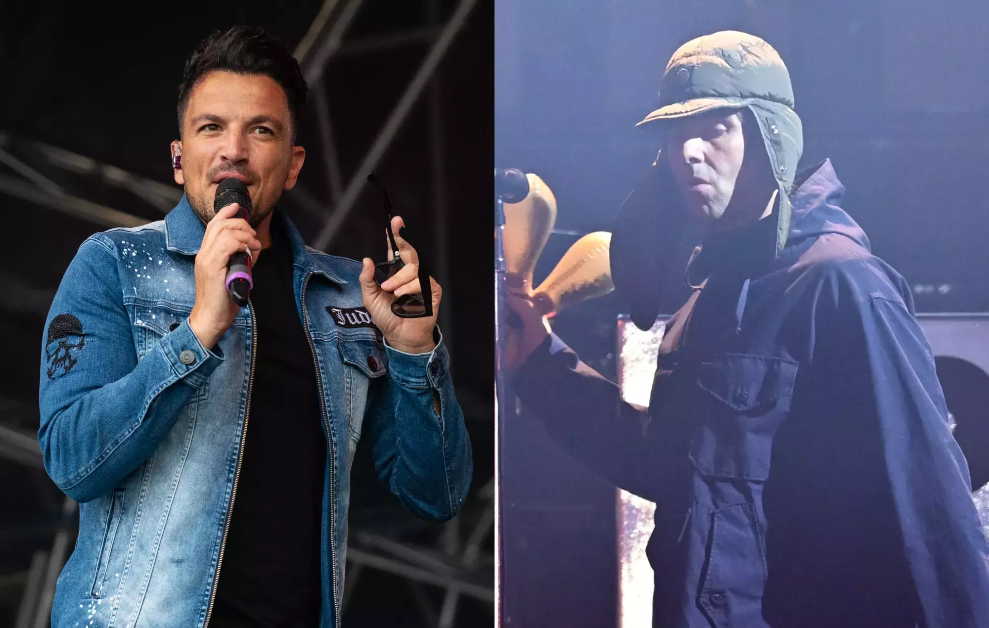 Peter Andre dice que Liam Gallagher se disculpó con él por una disputa pasada