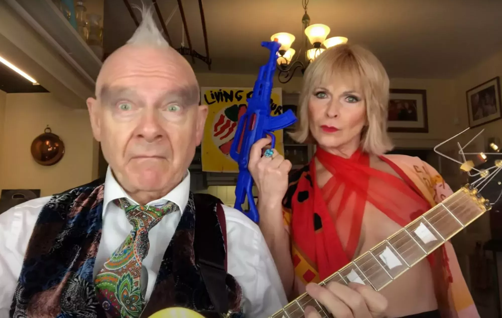 Robert Fripp y Toyah Willcox versionan 'Cult Of Personality' de Living Colour