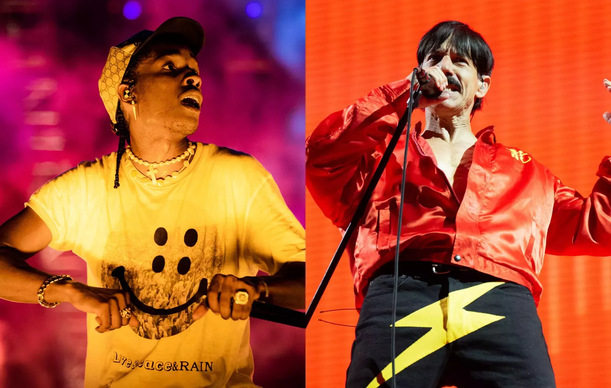 A$AP Rocky actúa como telonero de los Red Hot Chili Peppers - después de su set