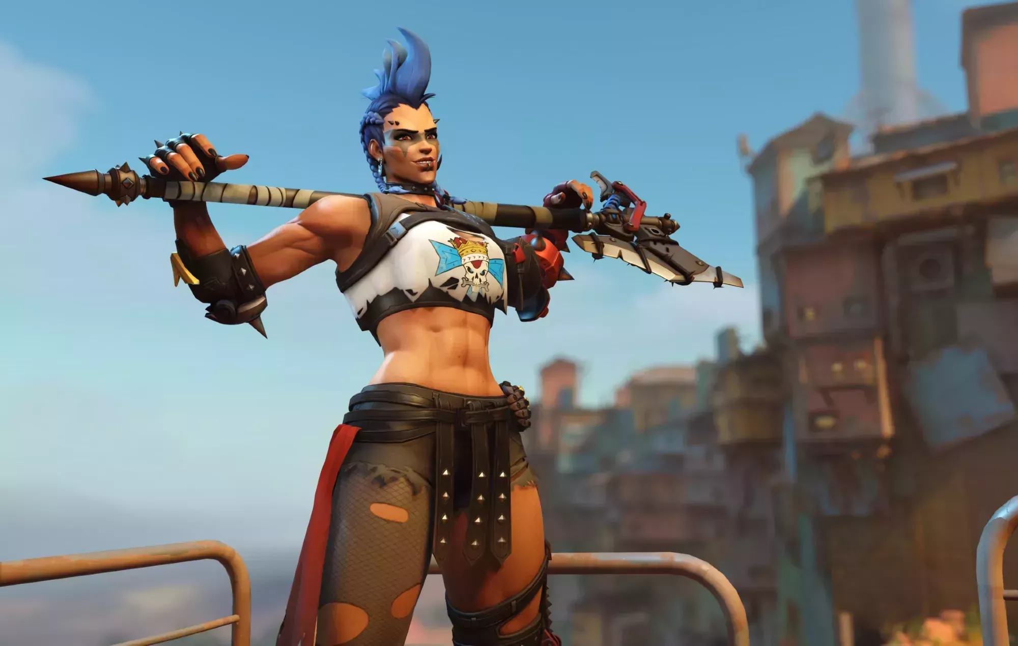 Los jugadores de 'Overwatch 2' creen que la reina Junker debería ser más grande