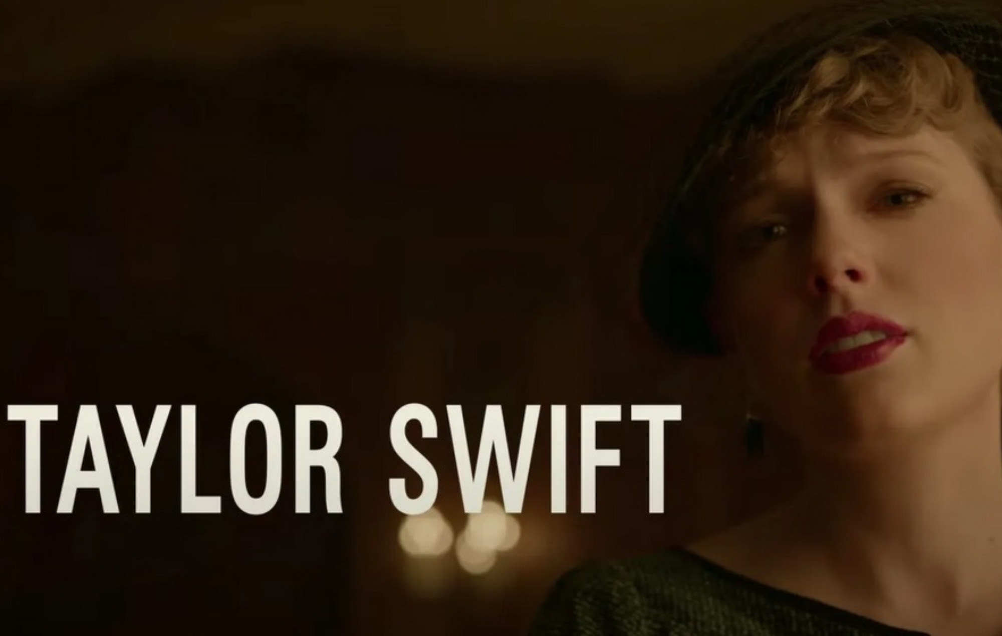 Mira a Taylor Swift en el tráiler oficial de la nueva película