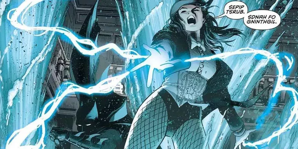 Zatanna Casting A Spell