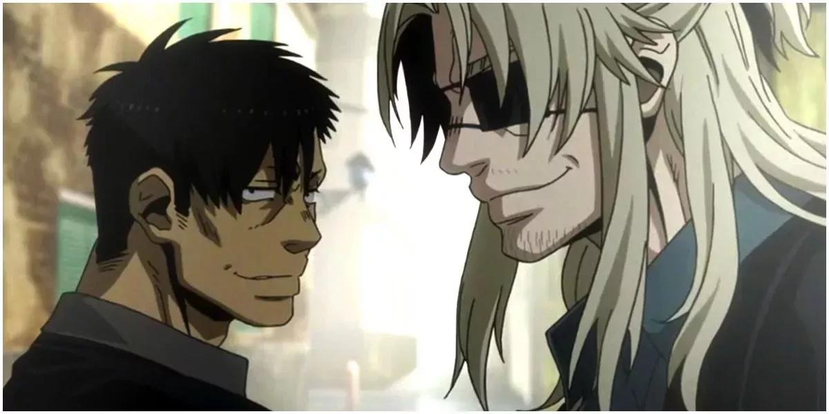 Nicholas Brown and Worick Arcangelo in GANGSTA.