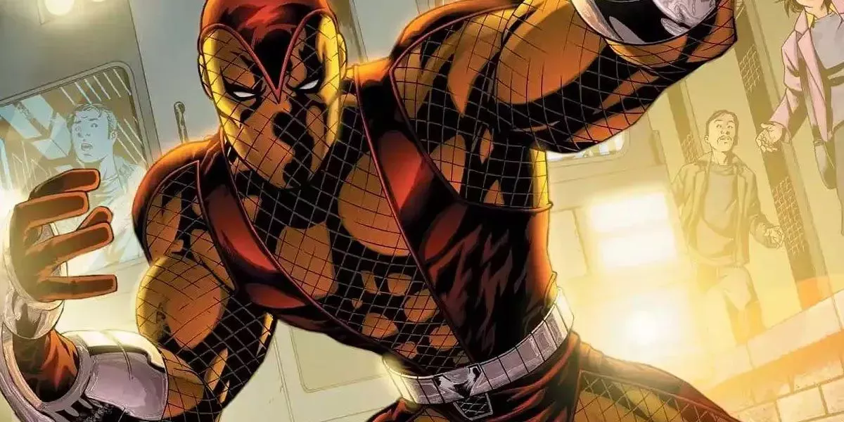 The Shocker in a menacing pose in Marvel Comics