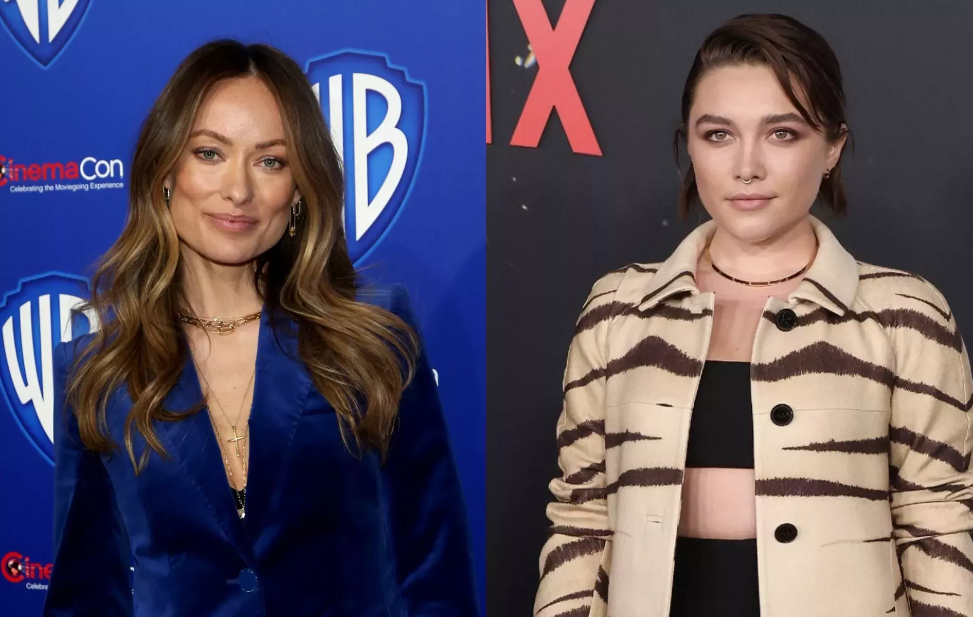 Olivia Wilde (más o menos) responde a los rumores de ruptura con Florence Pugh