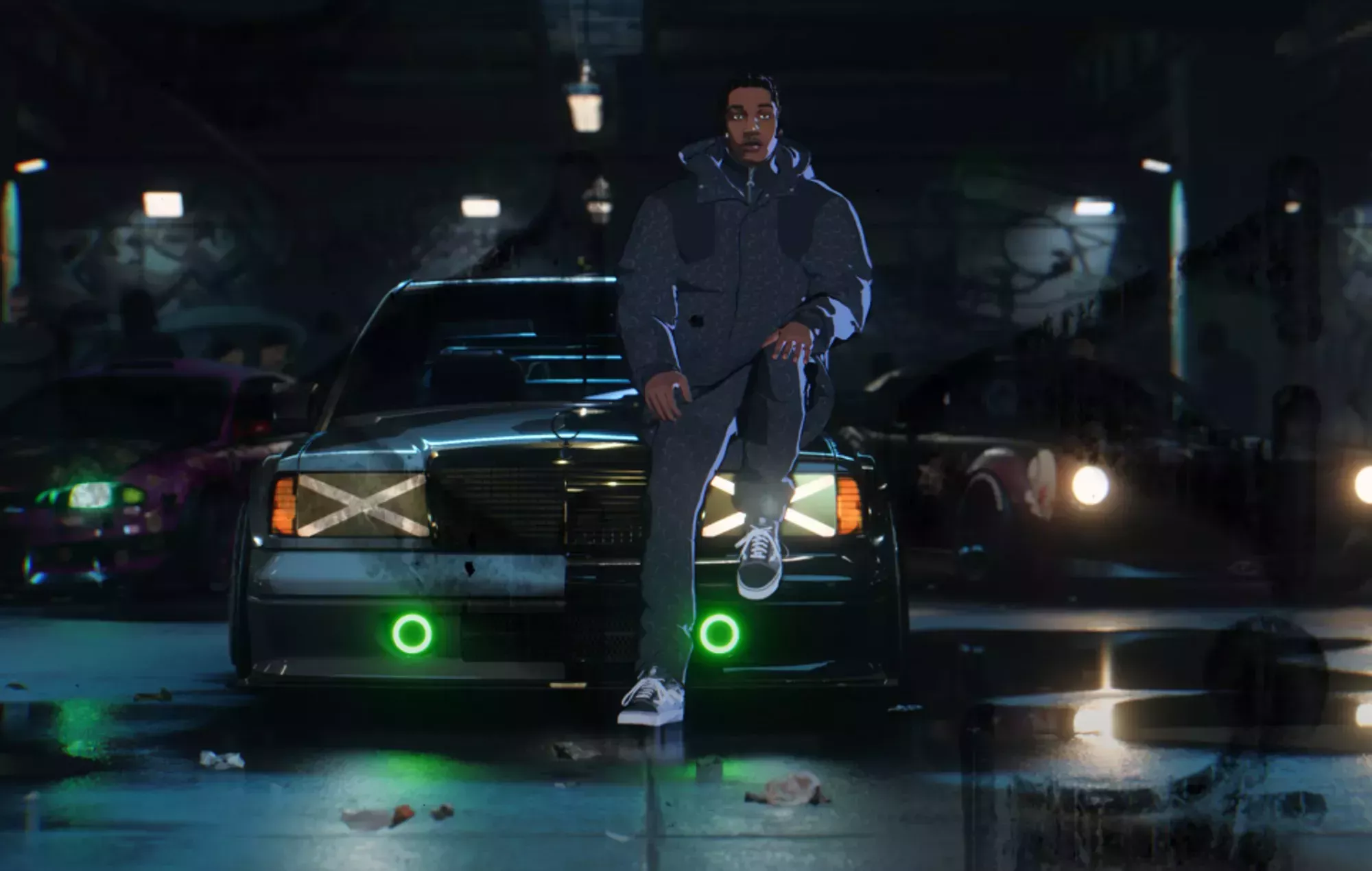 A$AP Rocky protagoniza el tráiler de presentación de 'Need for Speed Unbound' en tonos celulares