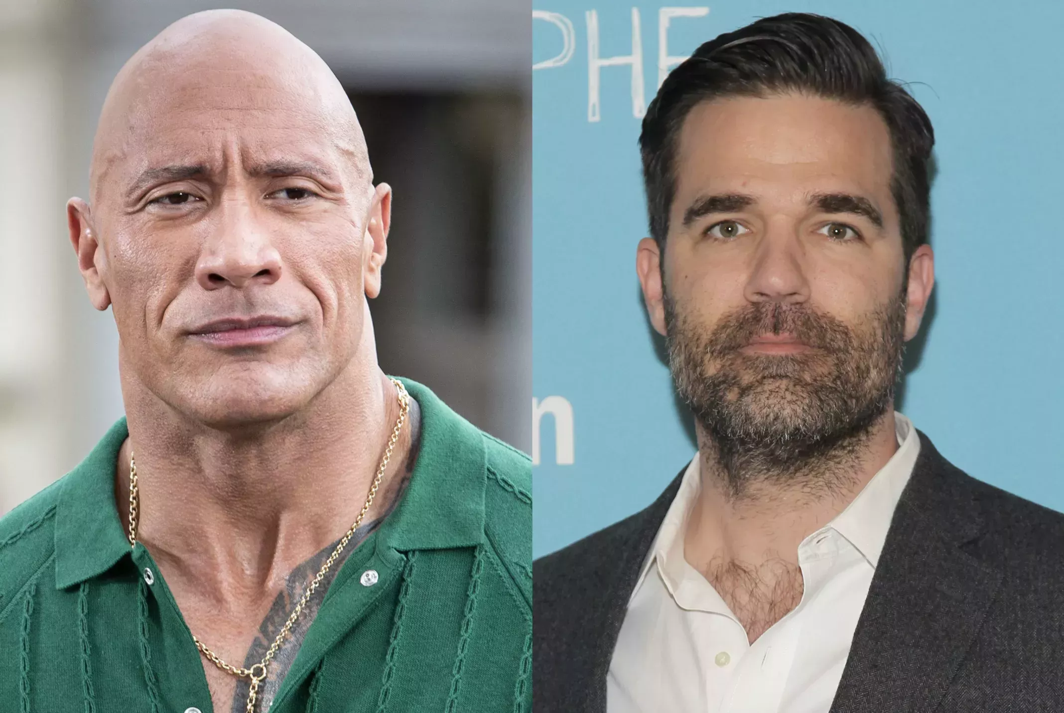 Dwayne Johnson llora cuando Rob Delaney le agradece su apoyo tras la muerte de su hijo