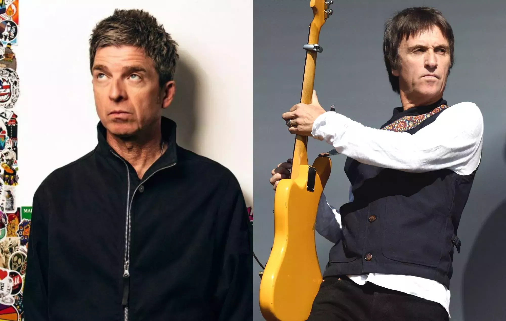 Noel Gallagher comparte imágenes entre bastidores de su trabajo con Johnny Marr