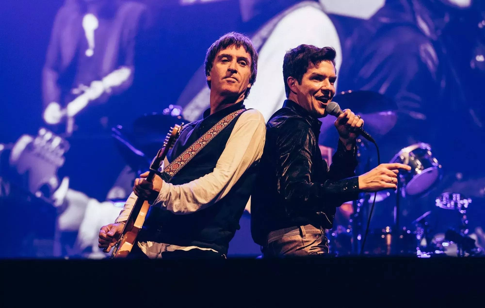 Vea imágenes exclusivas de la gira de Johnny Marr con The Killers en Estados Unidos