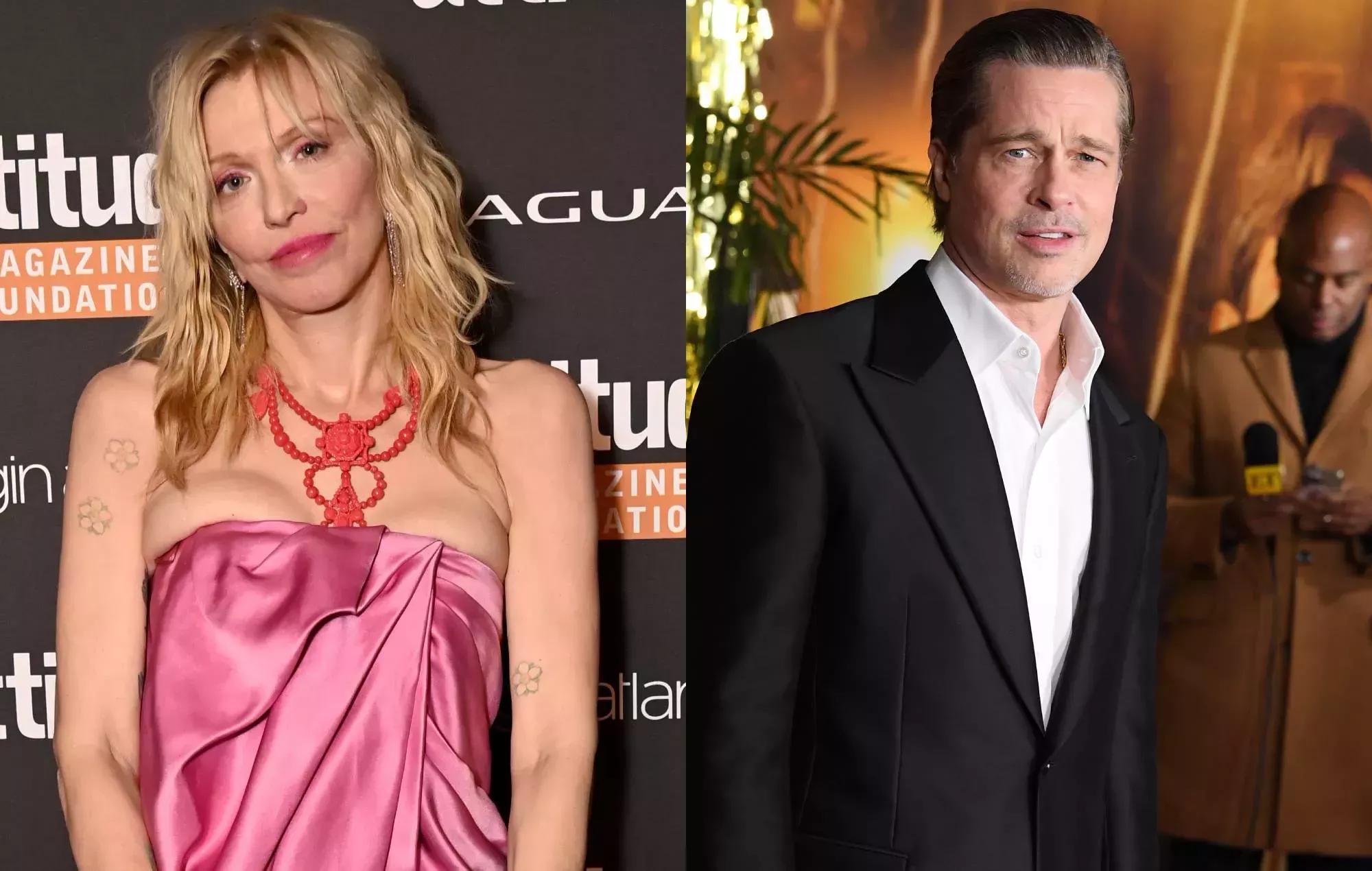 Courtney Love afirma que Brad Pitt hizo que la despidieran de 