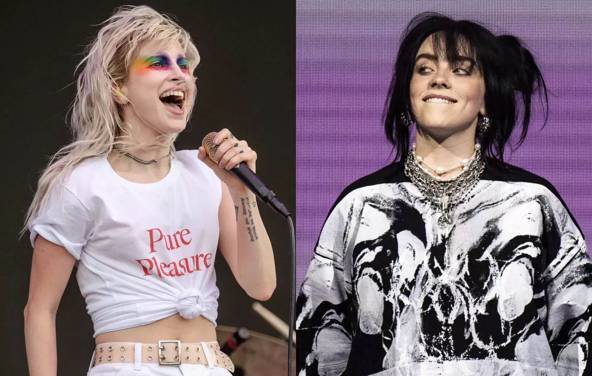 Hayley Williams de Paramore dice que ver a Billie Eilish navegar por su carrera es como 