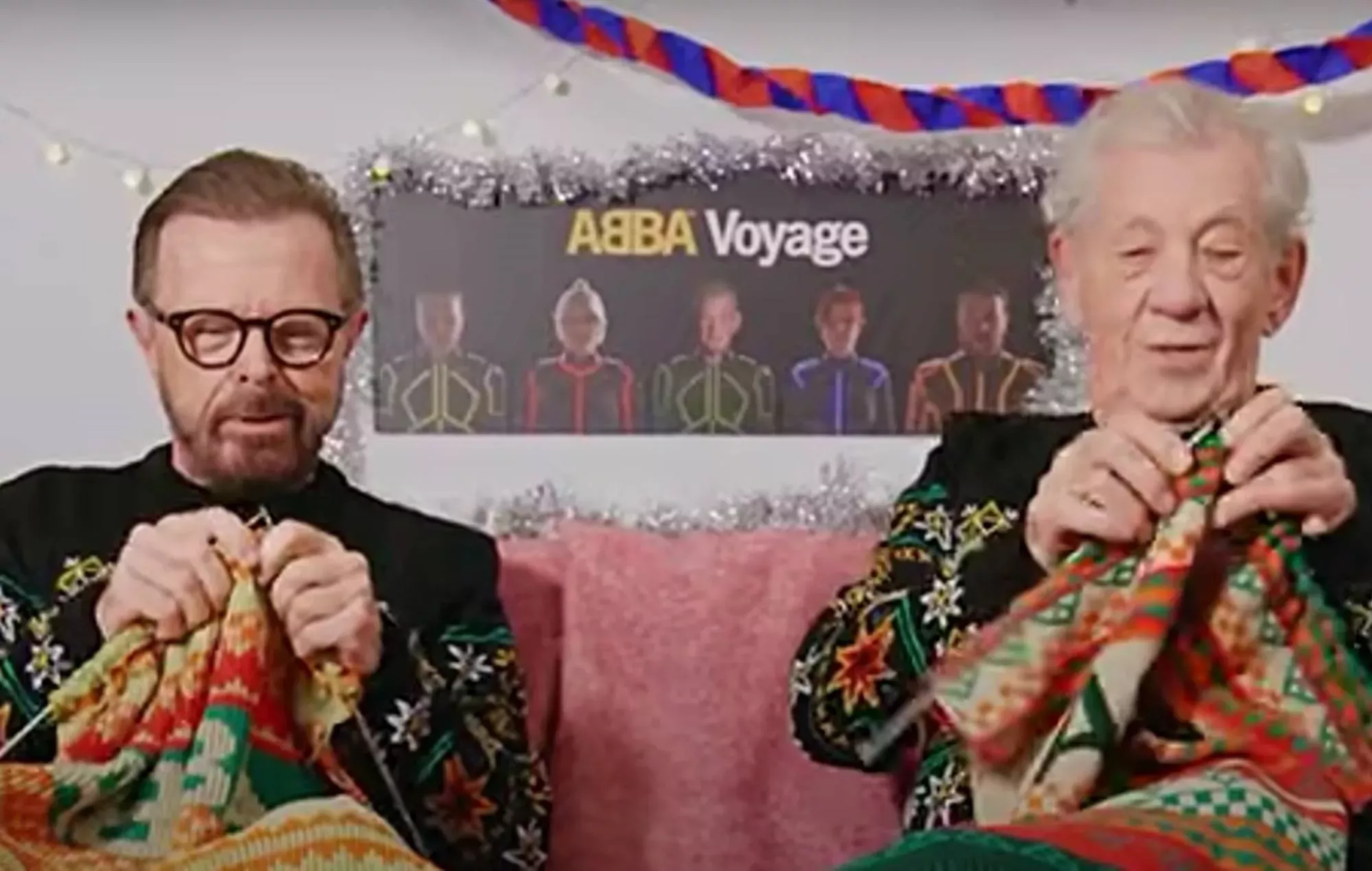 Ian McKellen y Björn Ulvaeus de ABBA regresan en un nuevo vídeo festivo de punto