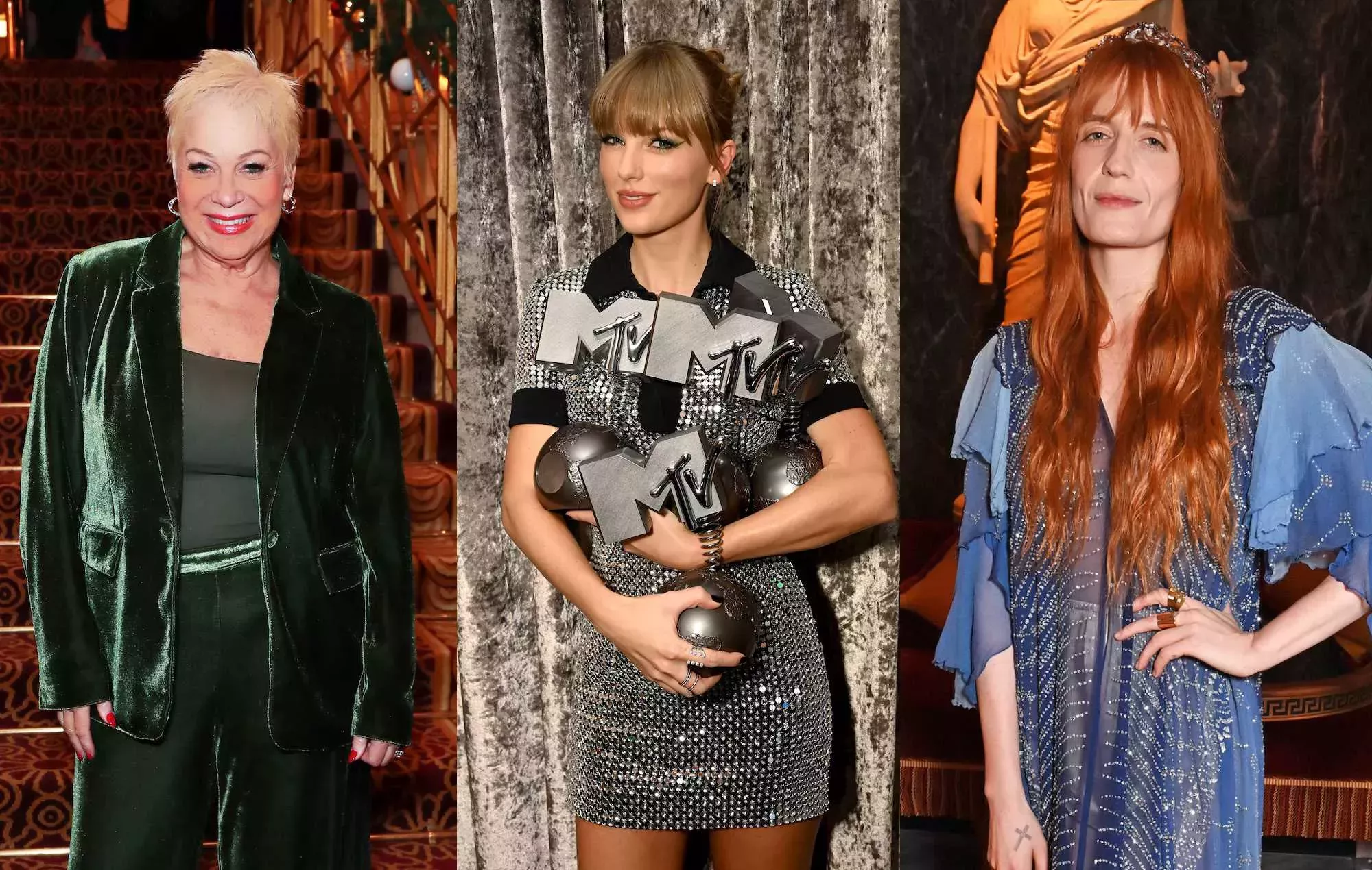 Denise Welch conoce a Taylor Swift y Florence Welch mientras disfruta de la gira británica de The 1975