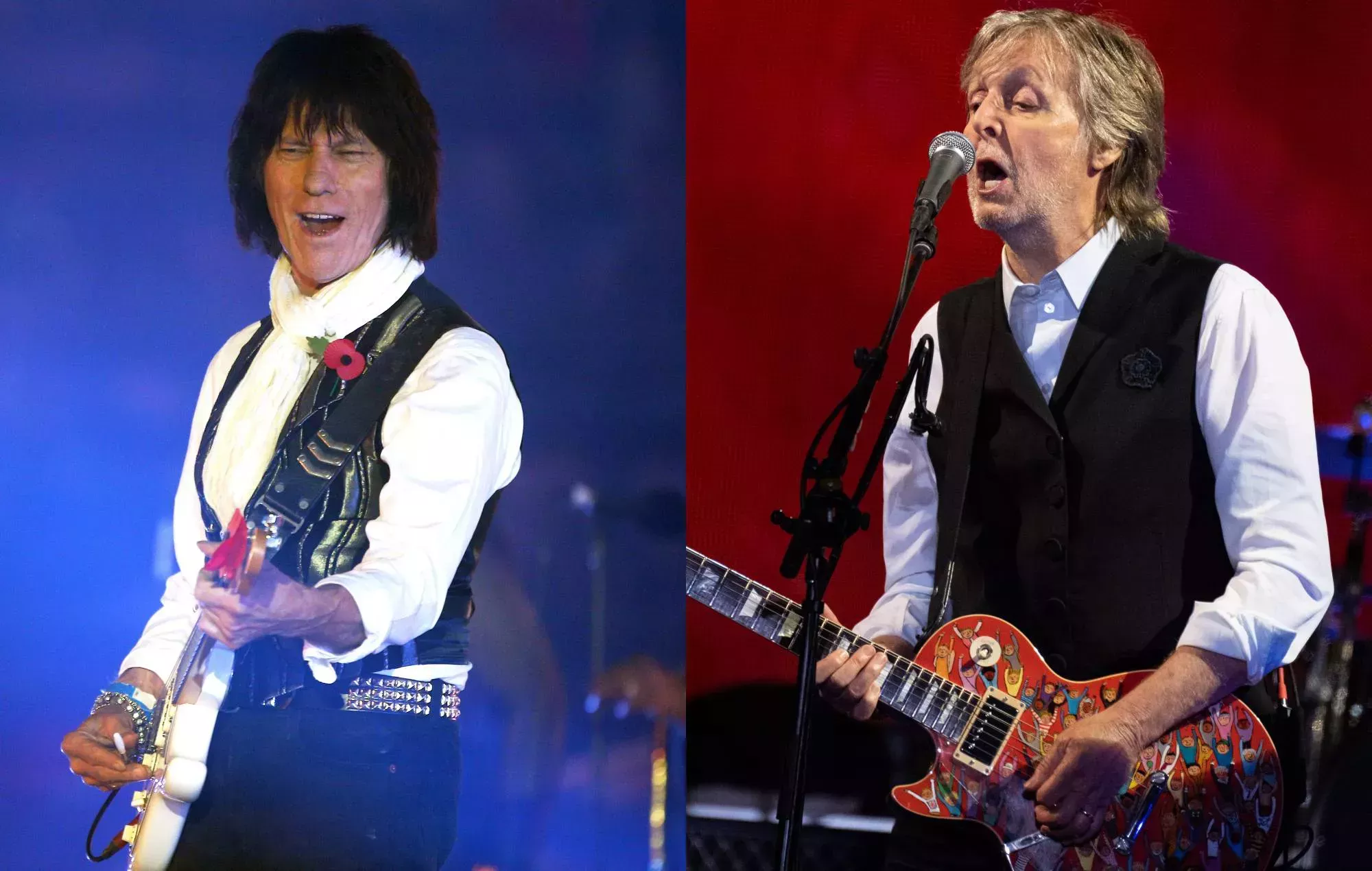 Descubierta en un archivo música inédita de Jeff Beck y Paul McCartney