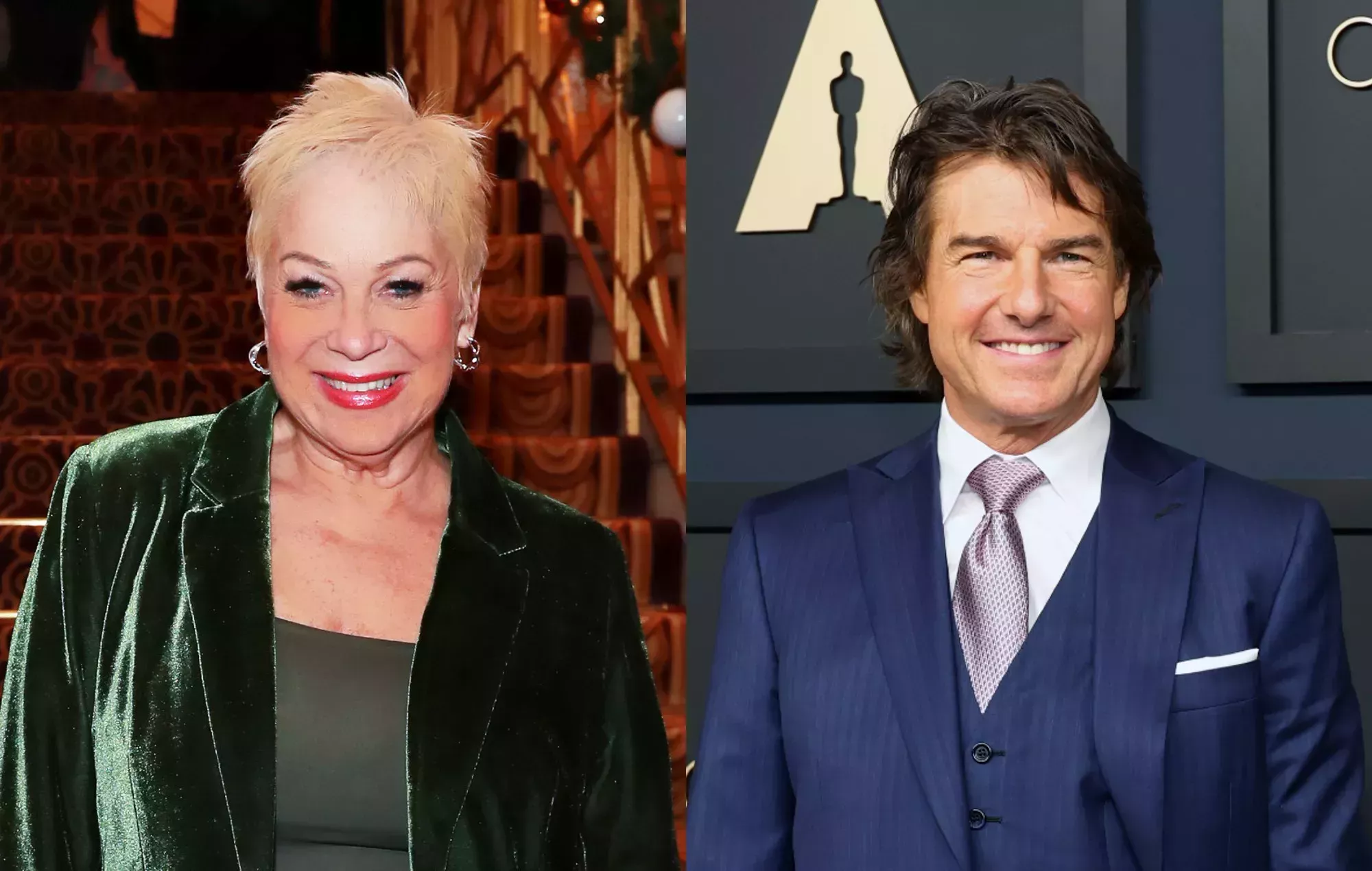 Denise Welch deja histérico a Tom Cruise con un 