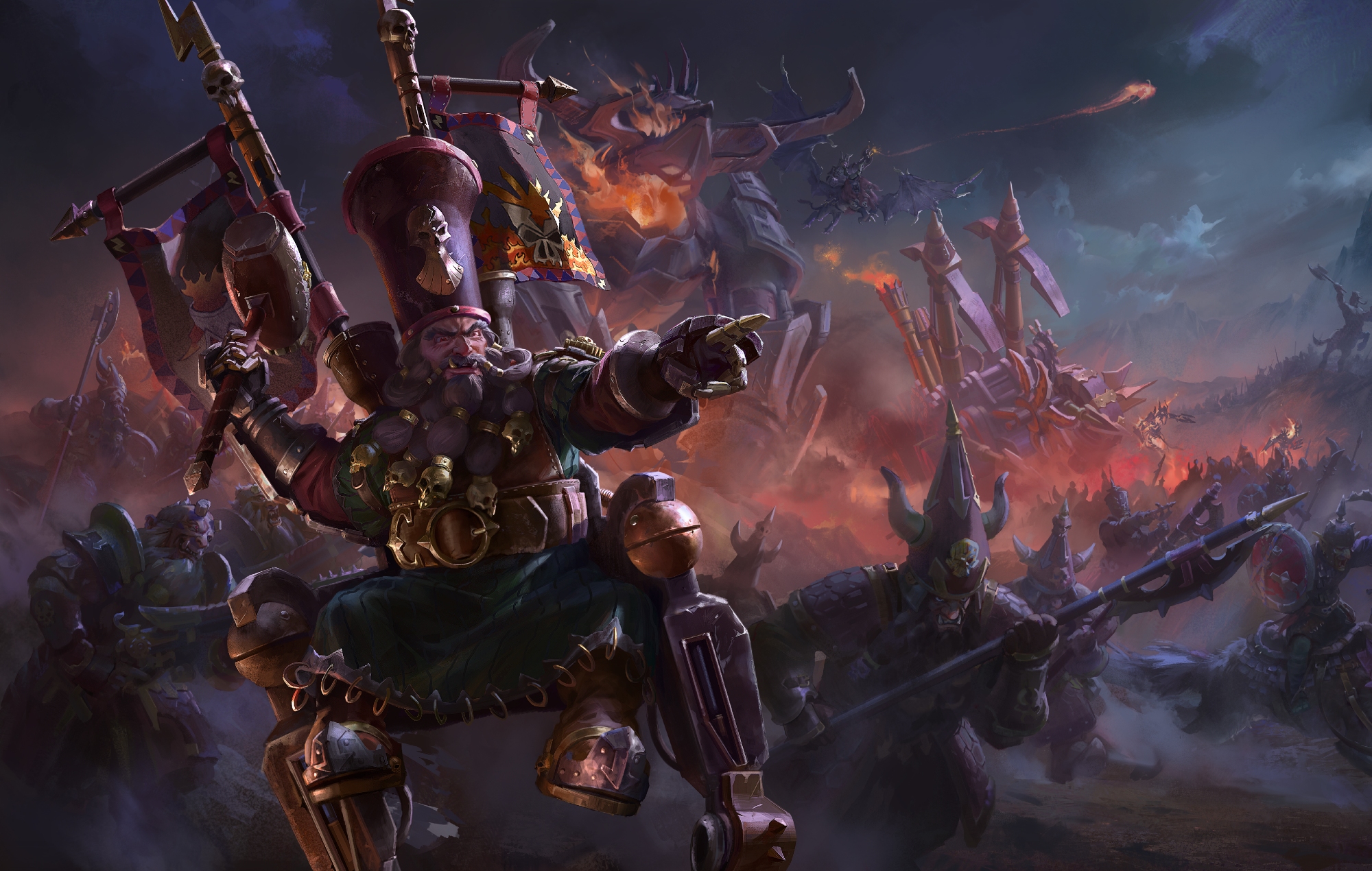 Total War: Warhammer 3' Revela El DLC Forge Of The Chaos Dwarfs En Un ...