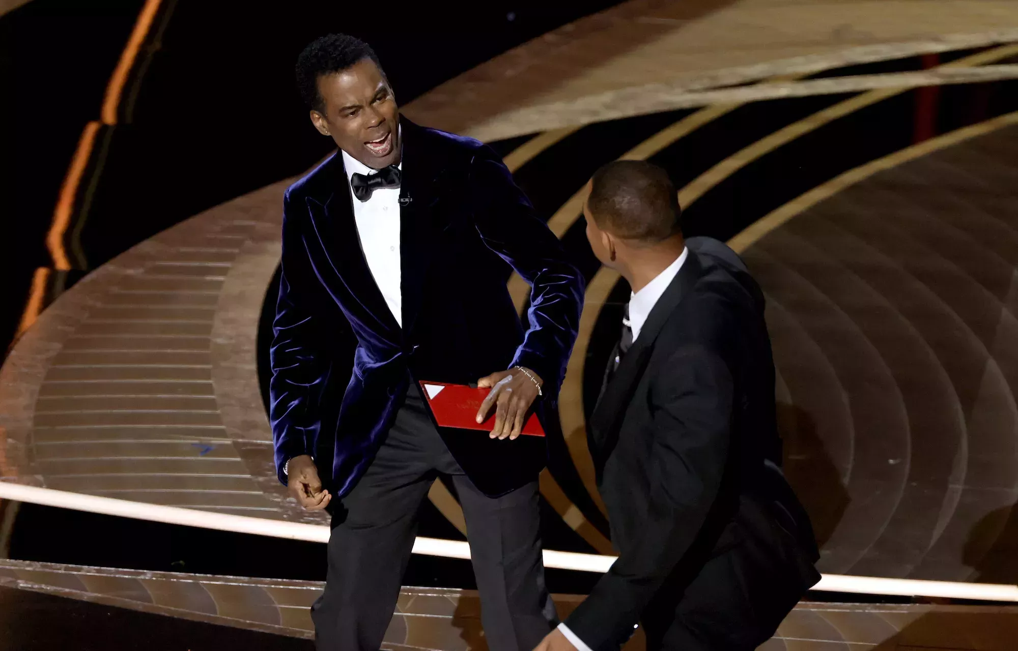 Esto es lo que vio Chris Rock cuando Will Smith le abofeteó, según AI