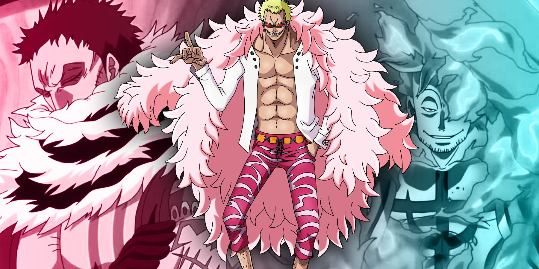 10 Piratas de One Piece que pueden vencer a <b>Doflamingo</b>.