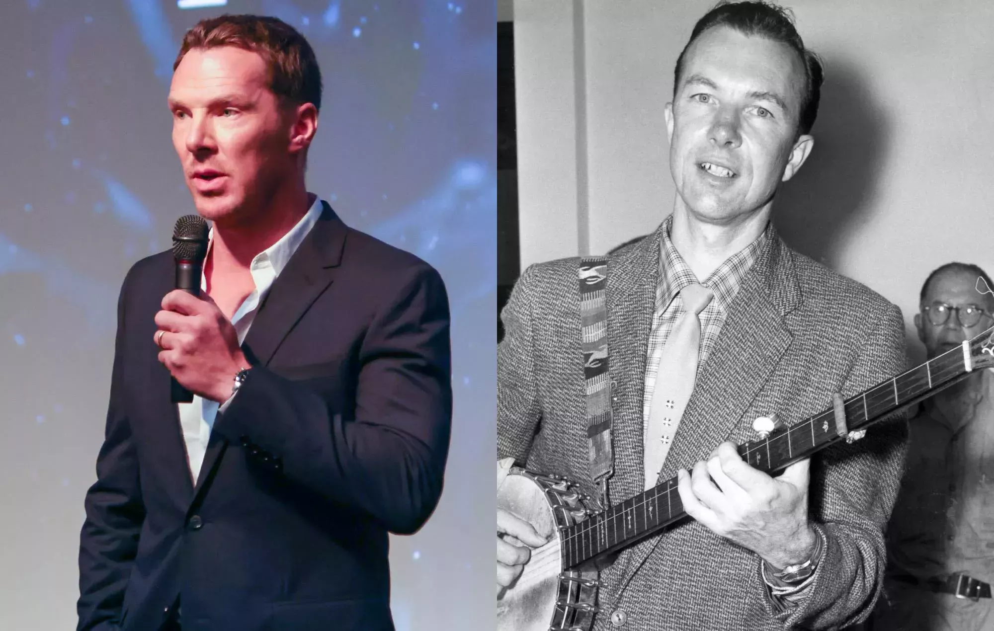 Benedict Cumberbatch interpretará a Pete Seeger en un biopic de Bob Dylan