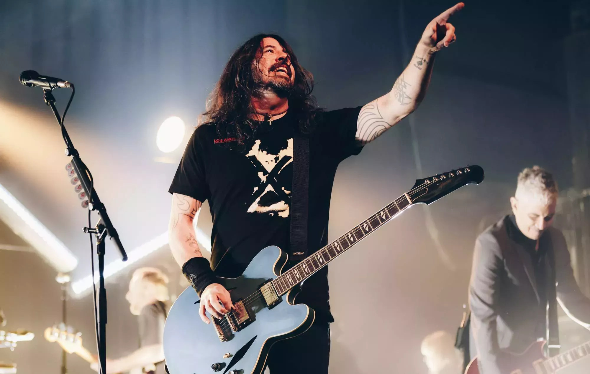 Foo Fighters con Shane, el hijo de Taylor Hawkins, a la batería en Boston Calling