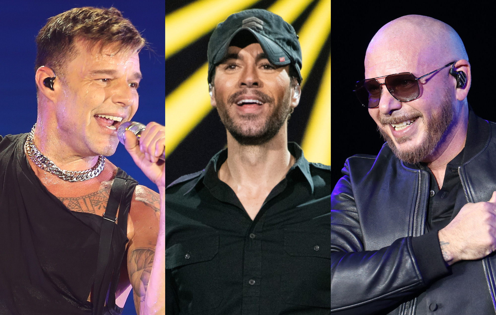 Enrique Iglesias, Ricky Martin y Pitbull anuncian la gira
