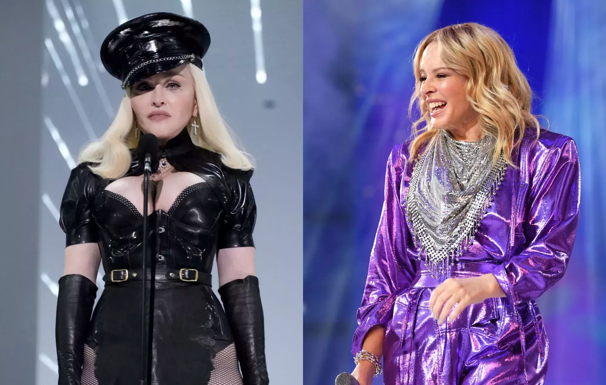 Kylie Minogue envía un mensaje de apoyo a Madonna tras su hospitalización