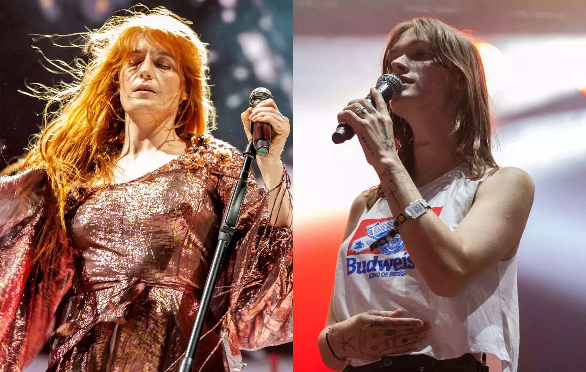 Florence Welch regresa a los escenarios tras ser operada de urgencia, a dúo con Ethel Cain