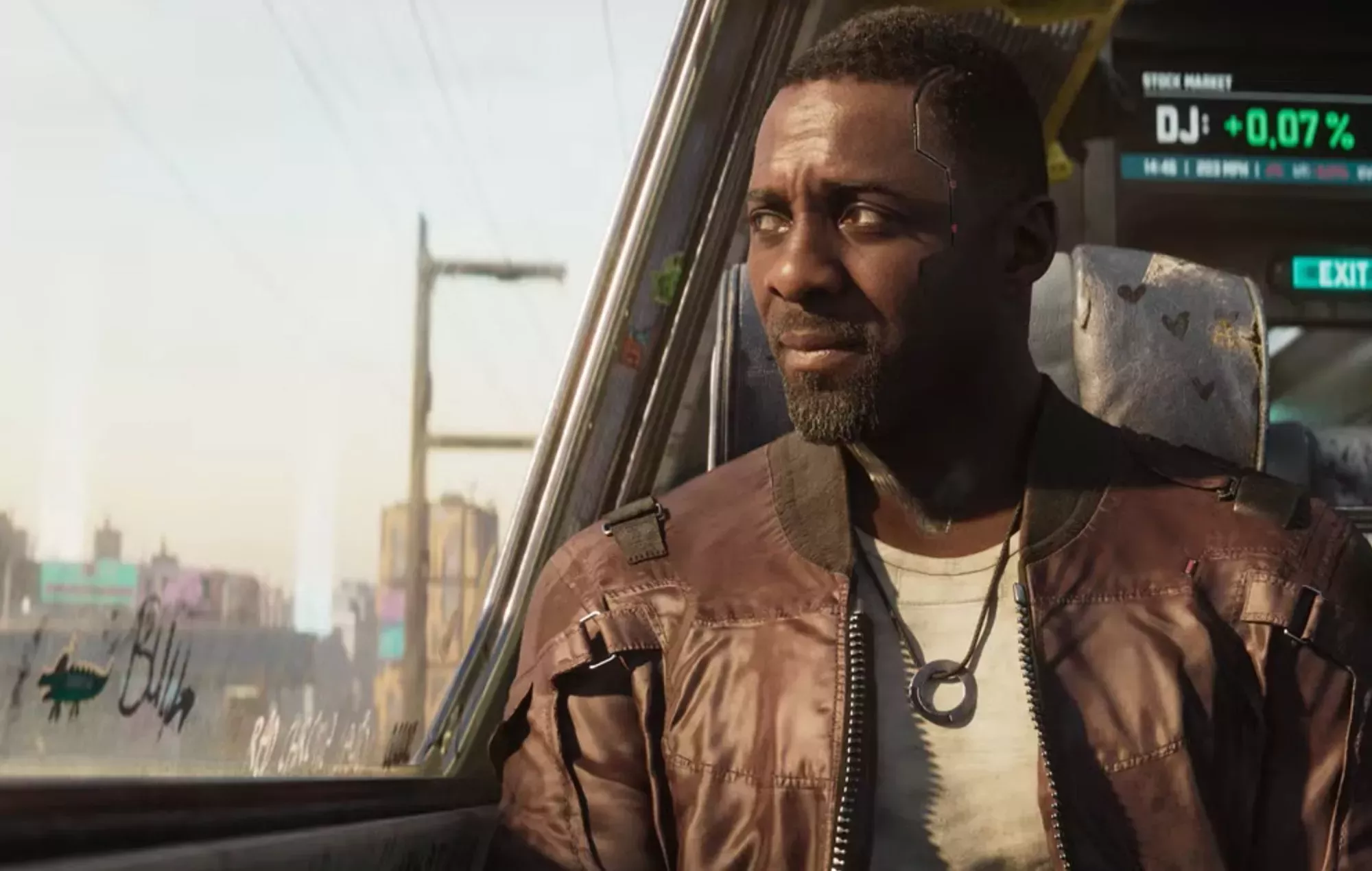 Idris Elba ha creado dos canciones y ejerce de DJ en una radio en 'Cyberpunk 2077: Phantom Liberty'