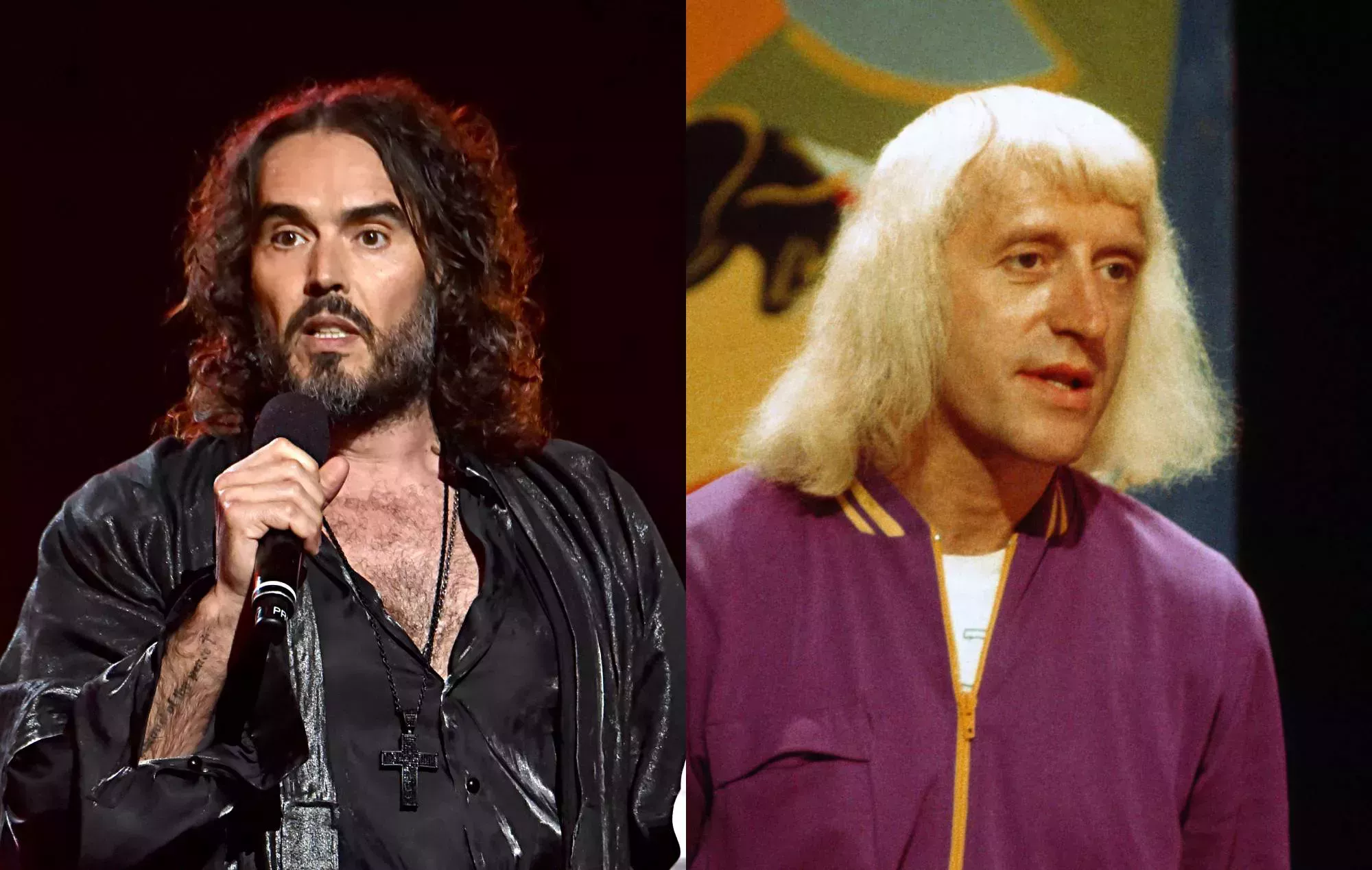 Russell Brand se ofreció a llevar desnuda a su ayudante a Jimmy Savile en un clip que acaba de salir a la luz