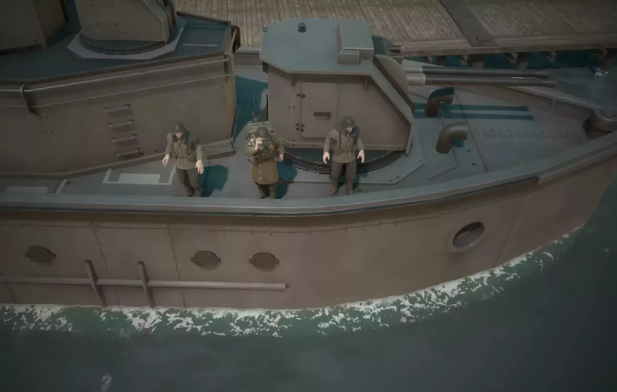 Foxhole: Naval Warfare' añade submarinos y acorazados en una actualización marítima masiva