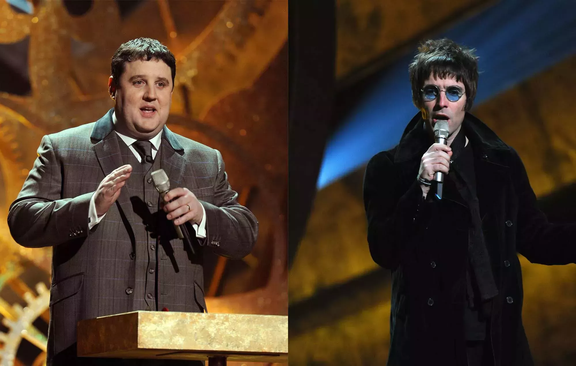 Peter Kay cree que está vetado en los BRIT Awards por su disputa con Liam Gallagher