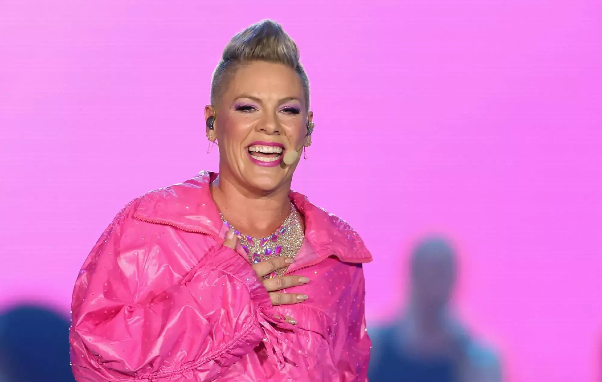 P!NK dice que la canción de 'Bob Esponja' fue 