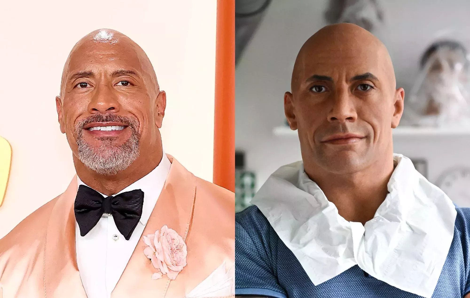 Revelan el nuevo encerado de Dwayne Johnson tras las críticas por su tono de piel