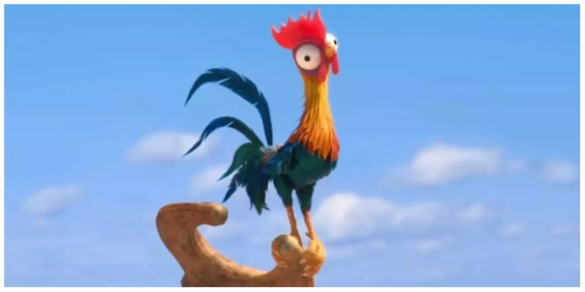 Hei Hei from Moana Aboard Moana's Boat 