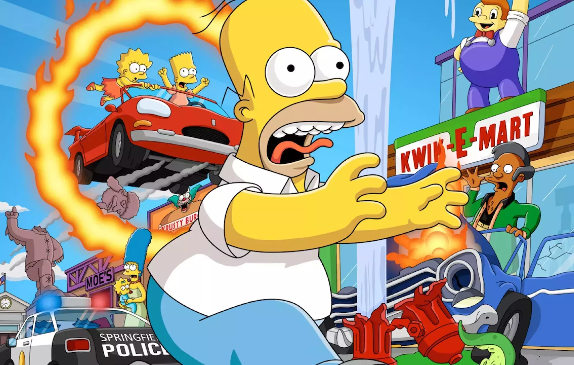 El desarrollador de 'Los Simpson Hit & Run' habla de la 