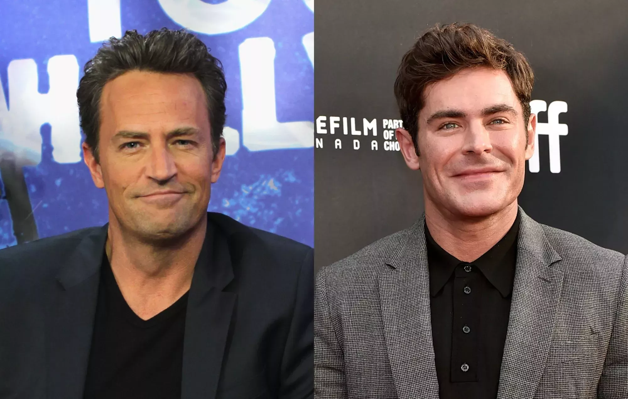 Matthew Perry planeaba pedir a Zac Efron que le interpretara en un biopic antes de su muerte