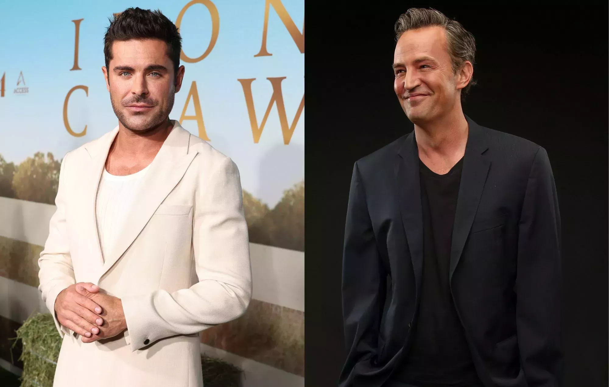 Zac Efron responde al deseo de Matthew Perry de que le interprete en un biopic