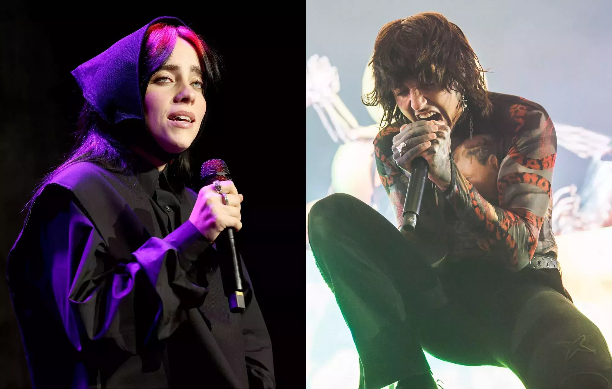 ¿Está en camino una colaboración entre Billie Eilish y Bring Me The Horizon?