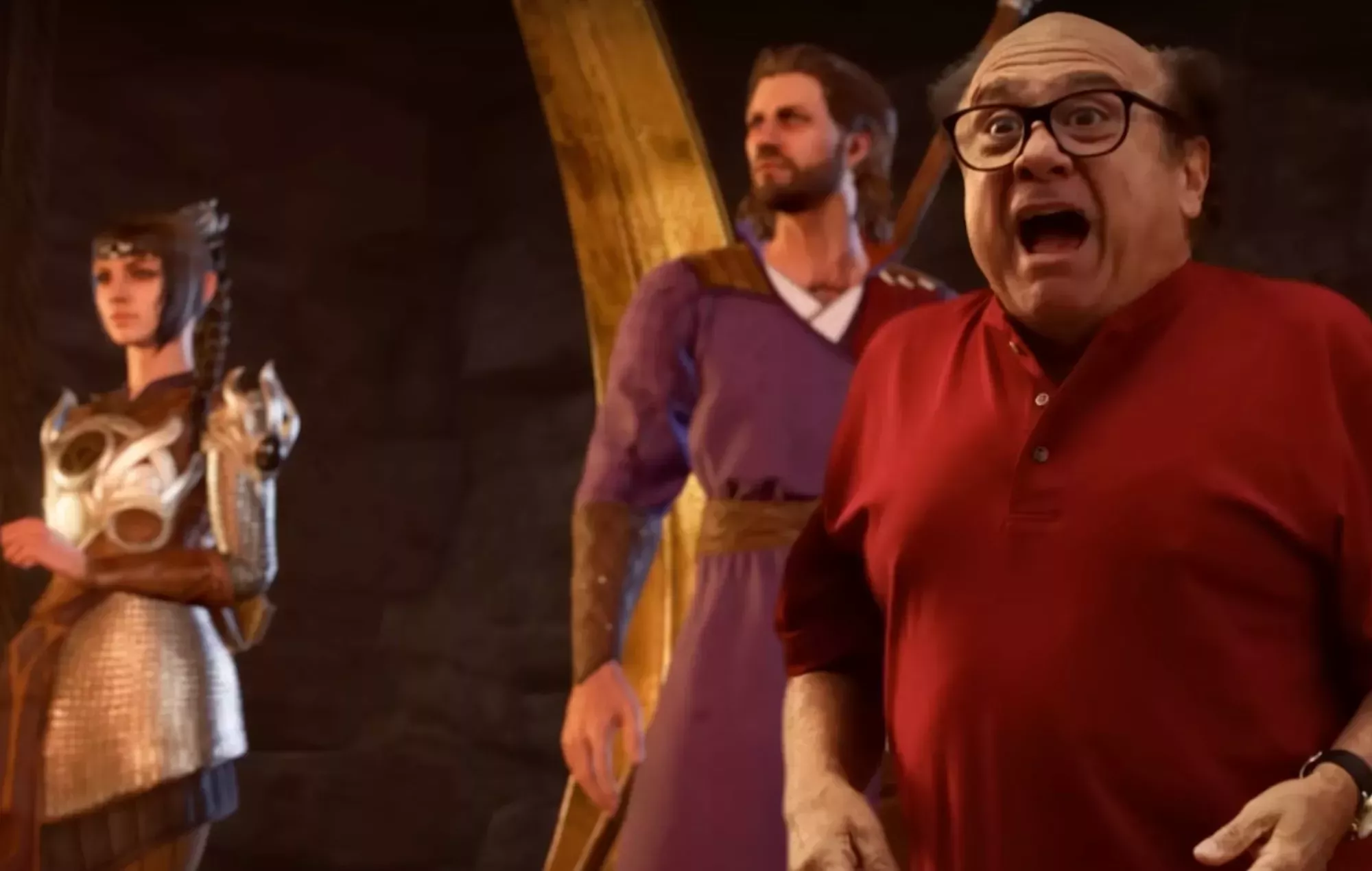 Los fans de 'Baldur's Gate 3' quieren más Danny DeVito tras la edición fan de 'It's Always Sunny'