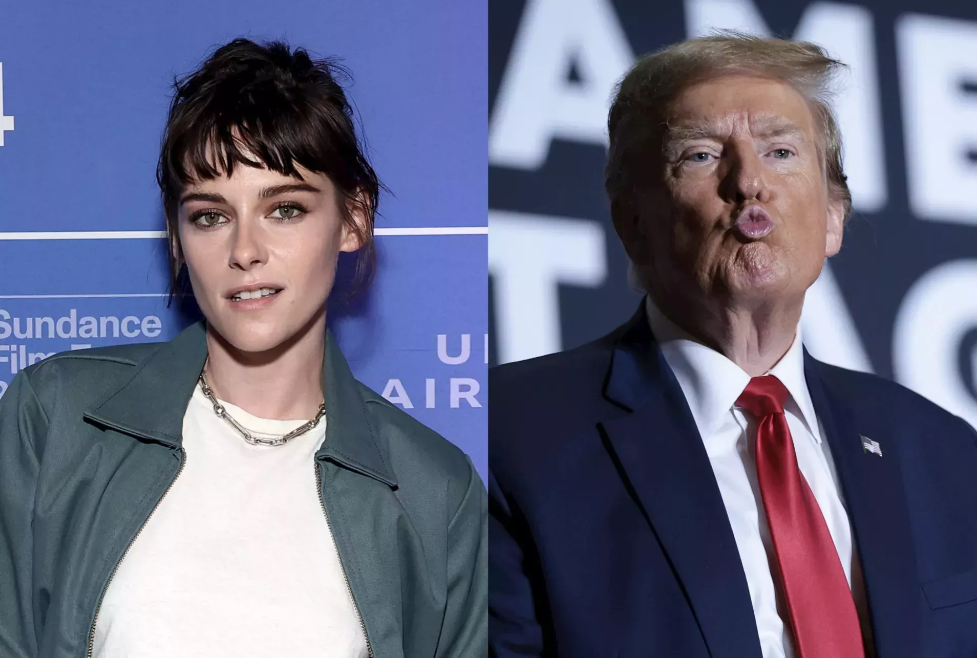 Kristen Stewart revela cómo Donald Trump la inspiró para salir del armario