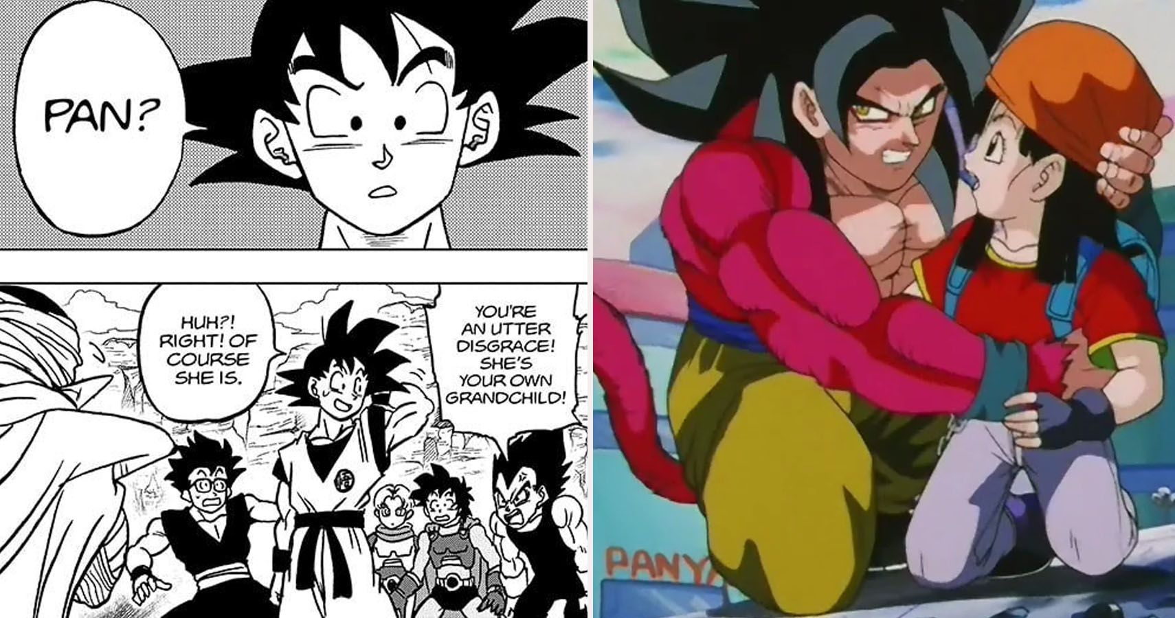 10 maneras en las que Goku fue mejor abuelo para Pan en Dragon Ball GT que  en Dragon Ball Super | Cultture