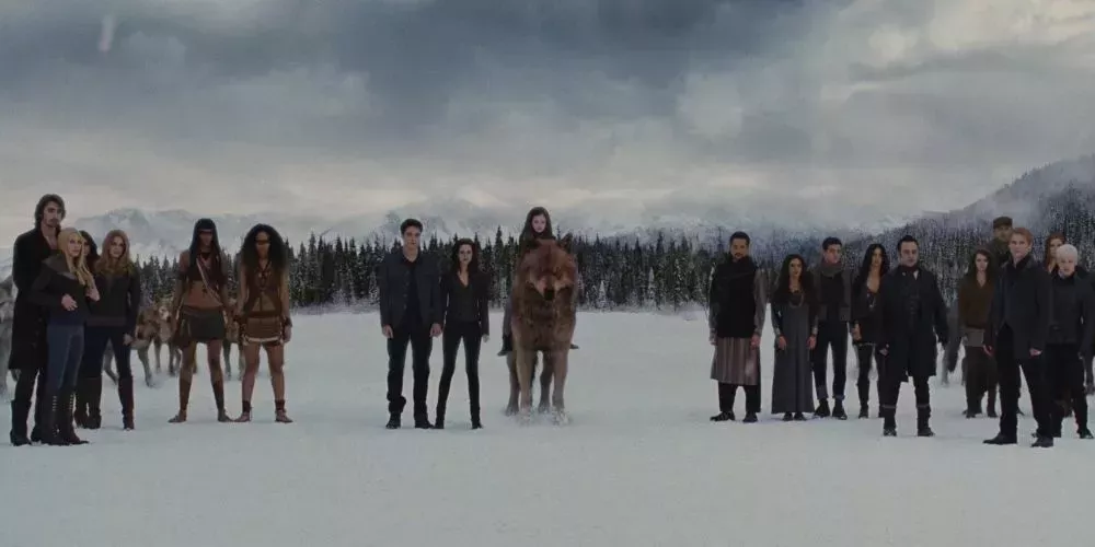 The Cullens and their allies in The Twilight Saga: Breaking Dawn Part 2