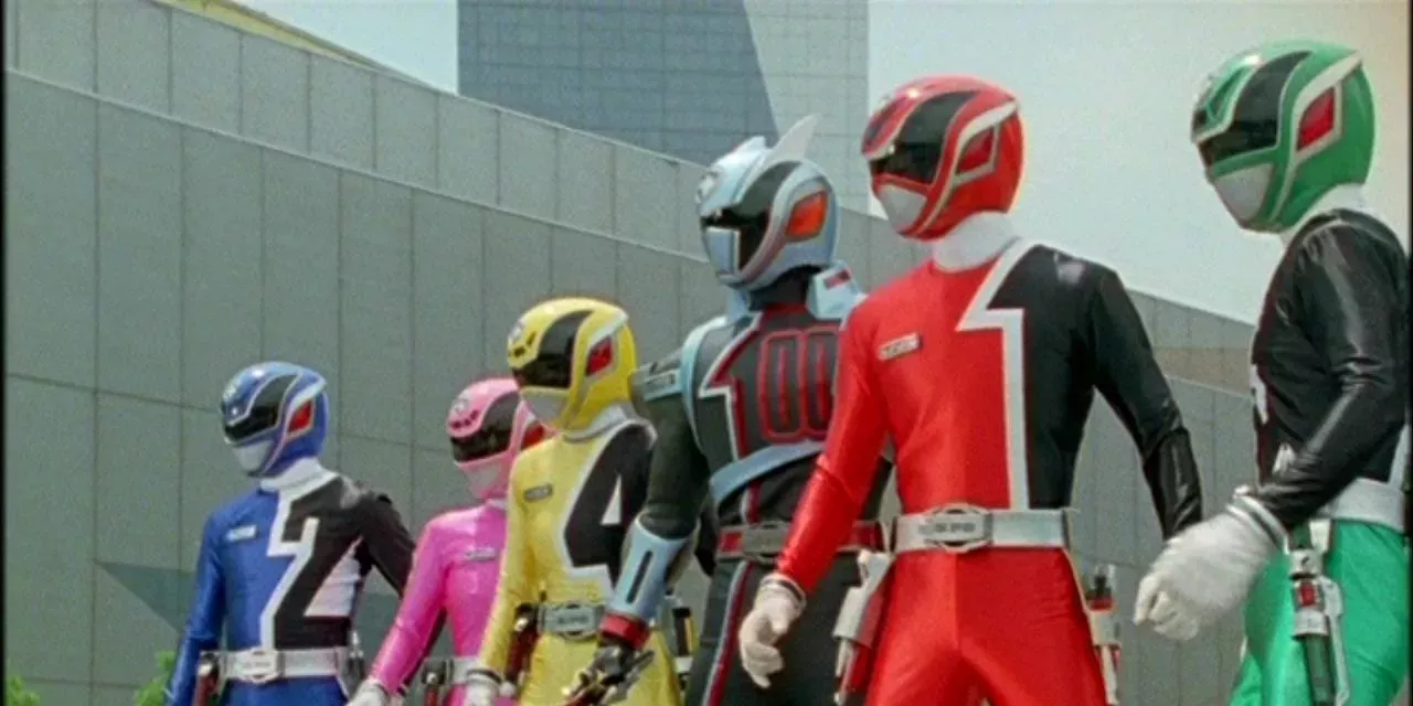 Power Rangers SPD ready for battle with the Shadow Ranger