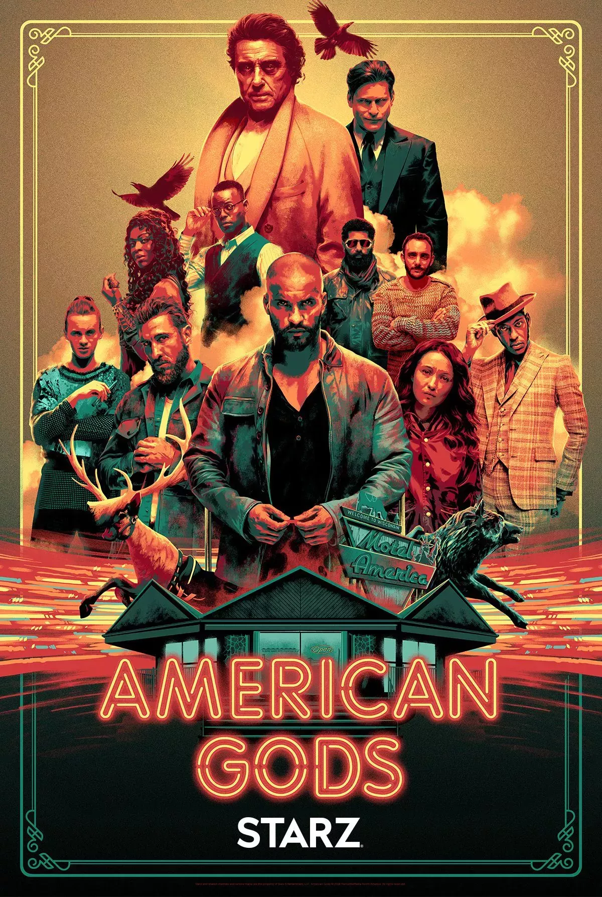 American Gods official poster 