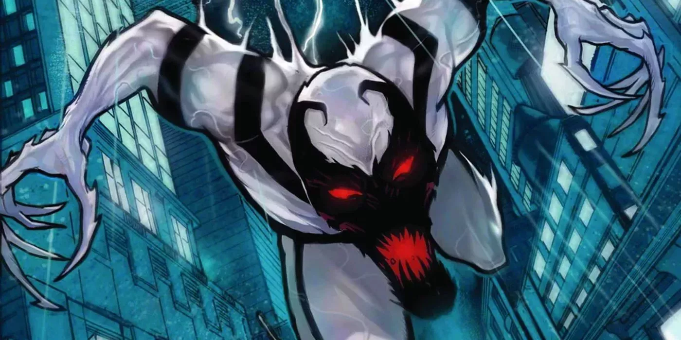 Eddie Brock as Anti-Venom in Marvel Comics' New York City