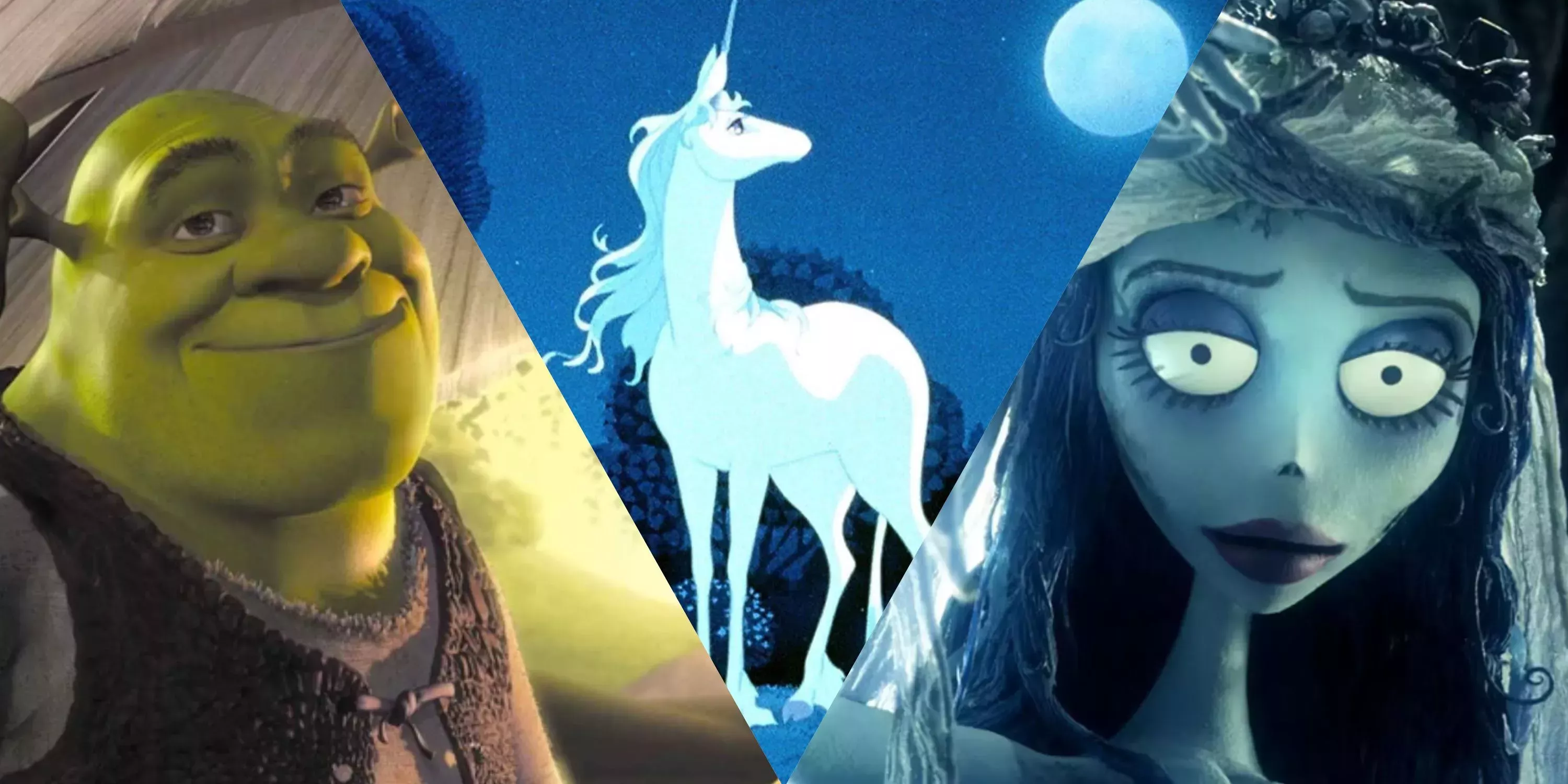 Shrek, The Last Unicorn, and Corpse Bride