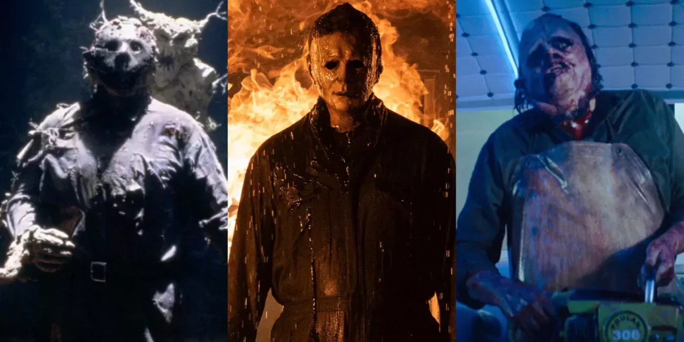 Jason Voorheen, Micheal Meyers, Leatherface