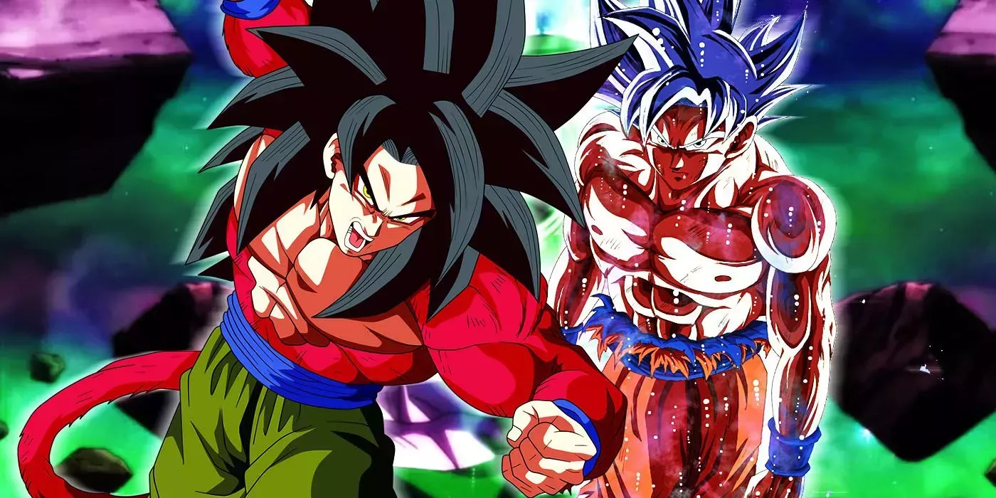 Goku SSJ 4 and Ultra Instinct